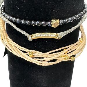 PuraVida Pura Vida Holiday Lux Bracelet Stack Set of 3